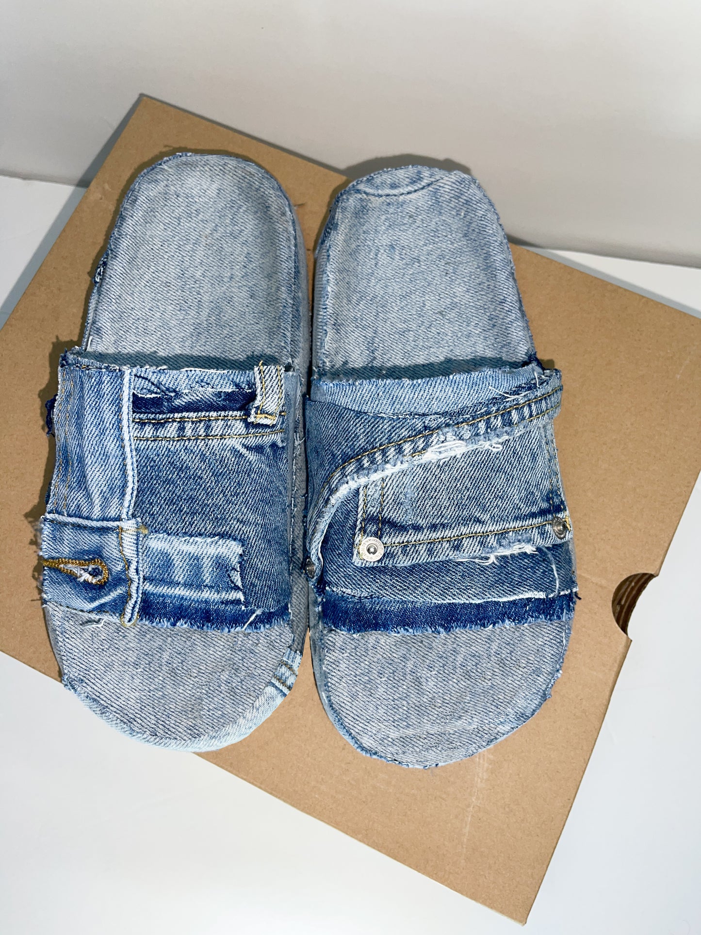 Indigo Denim Slips