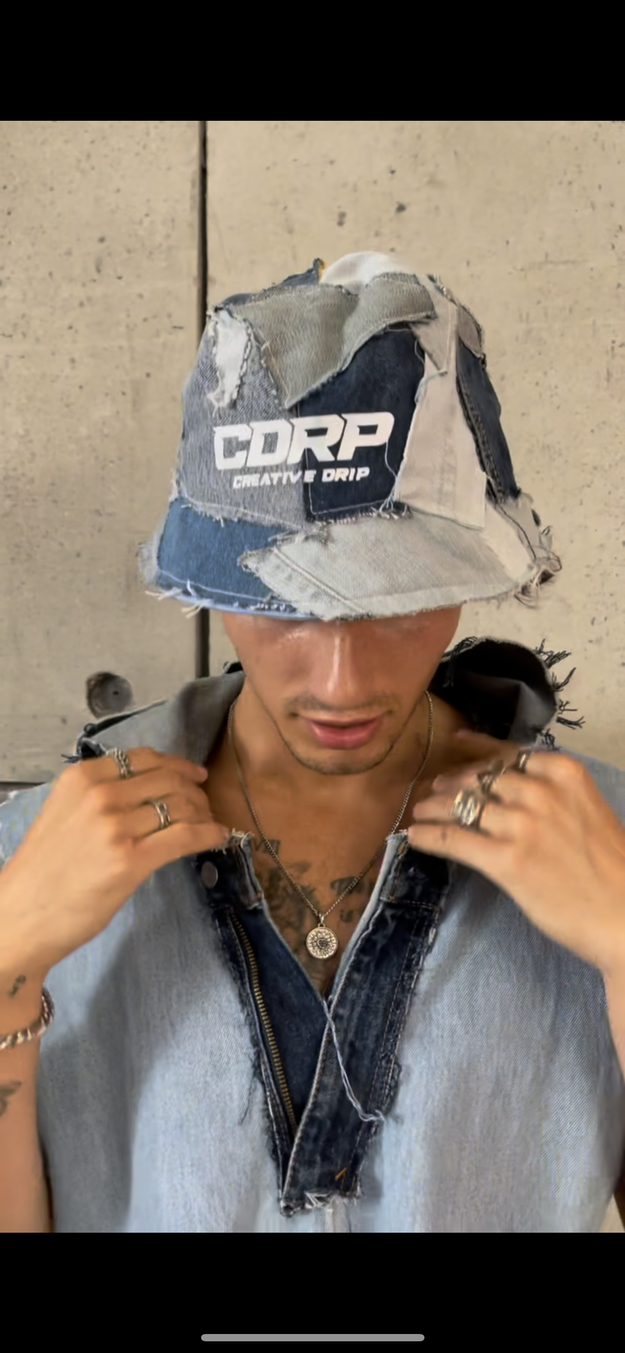 Denim Bucket Hat