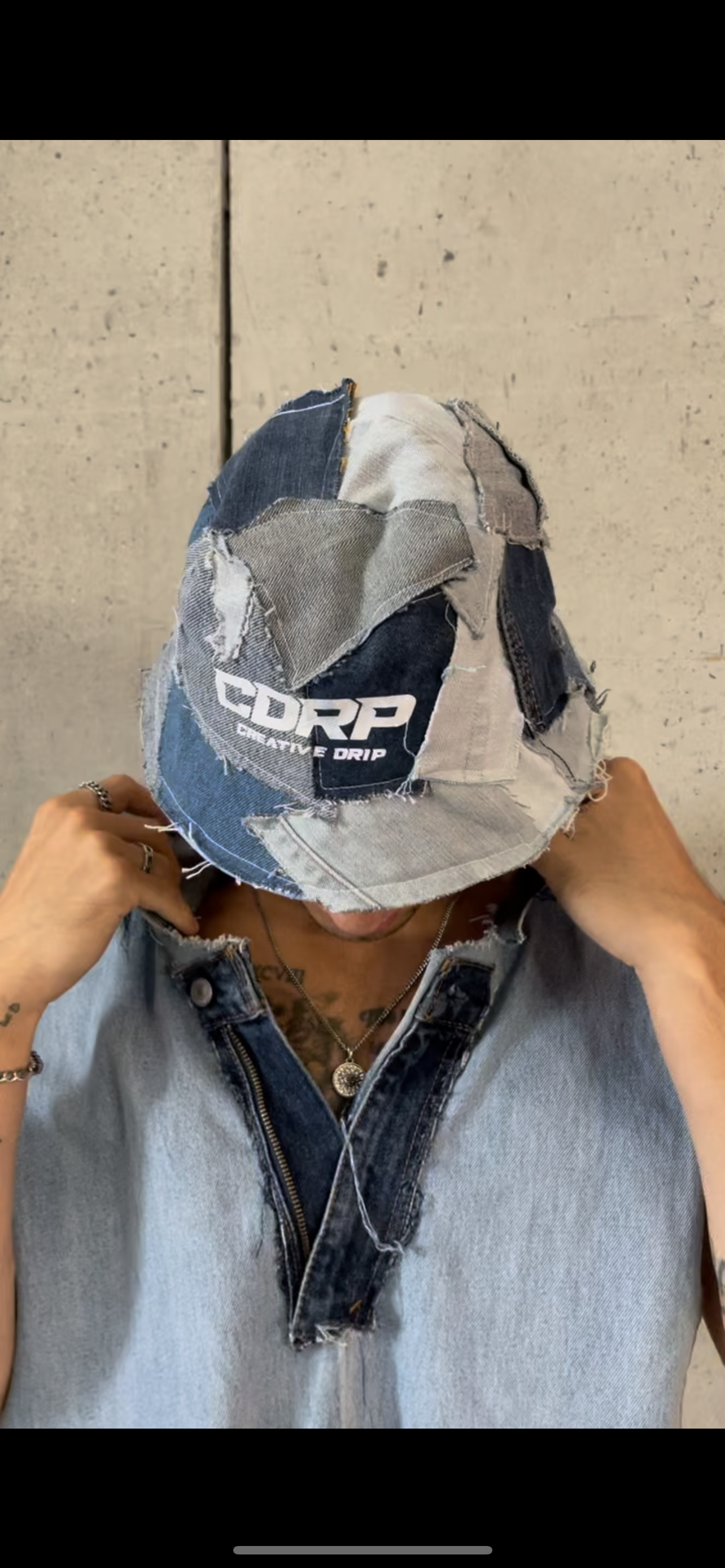 Denim Bucket Hat