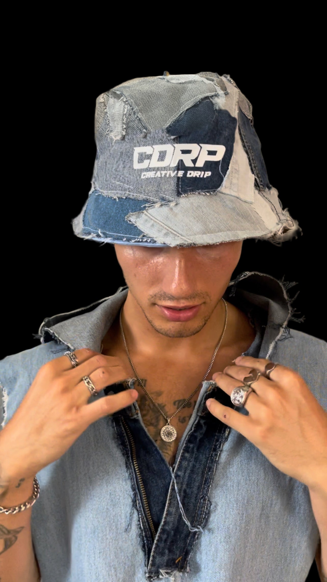 Denim Bucket Hat