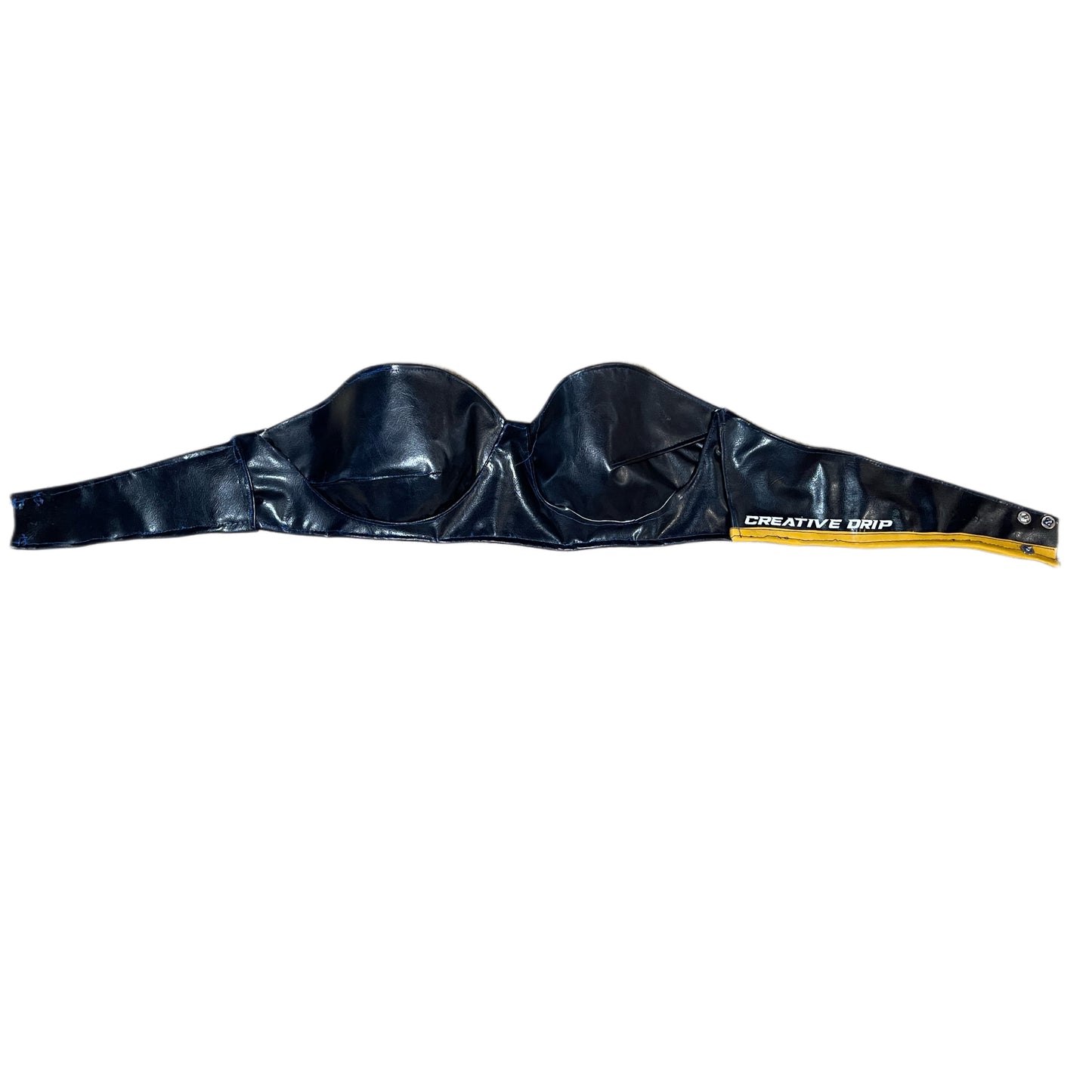 Faux-Leather Bandeau