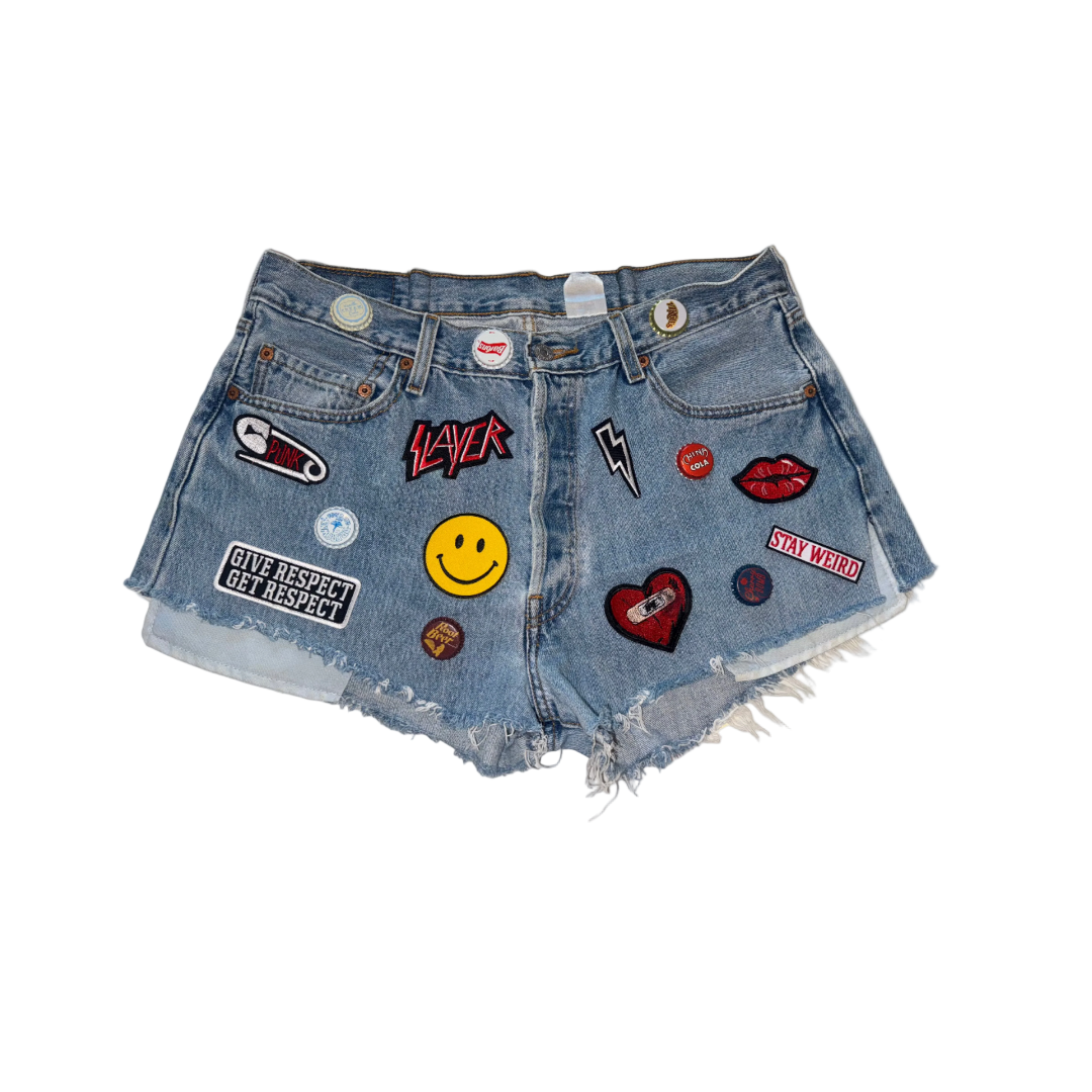 Denim Fusion Shorts