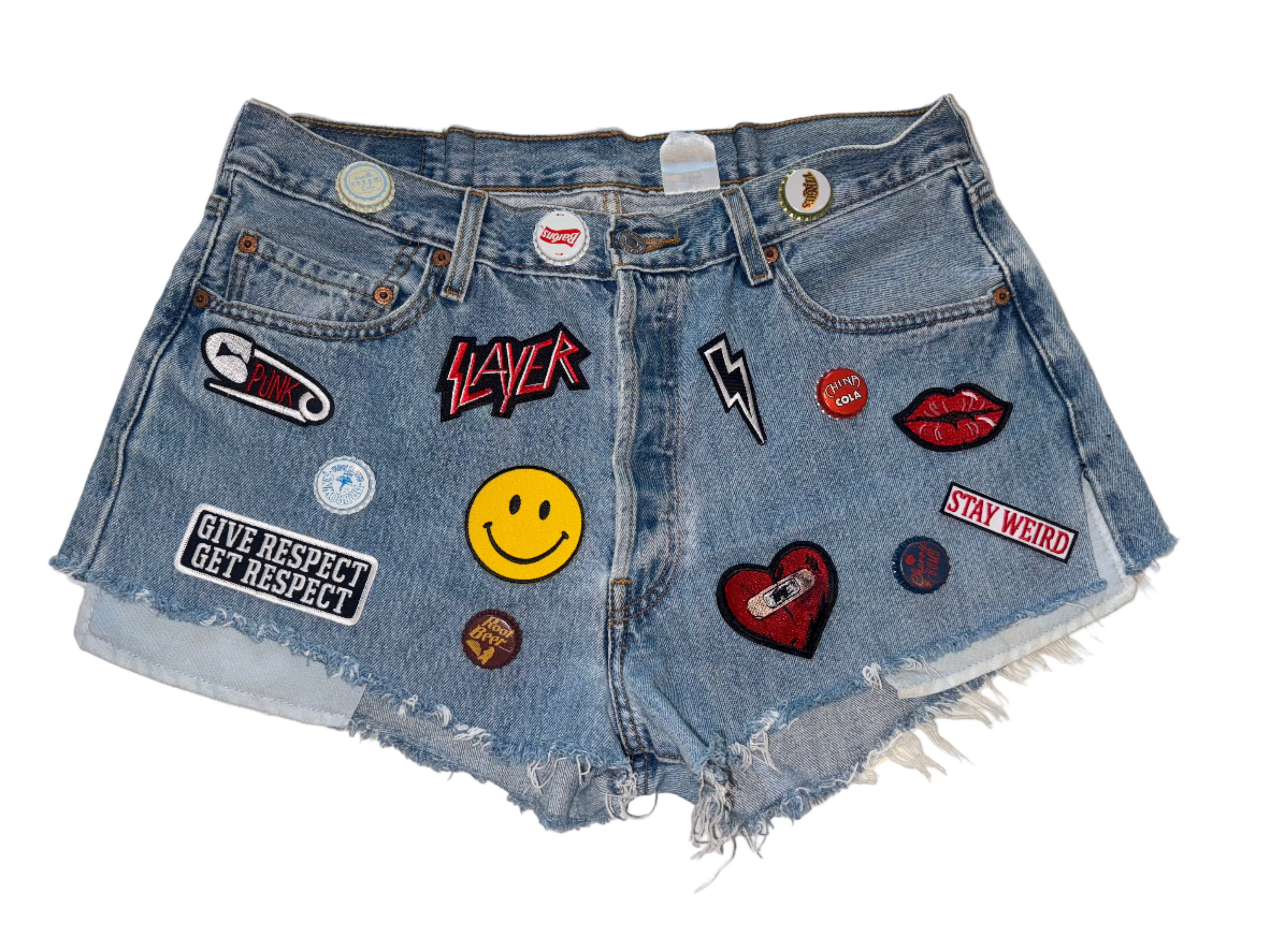 Denim Fusion Shorts