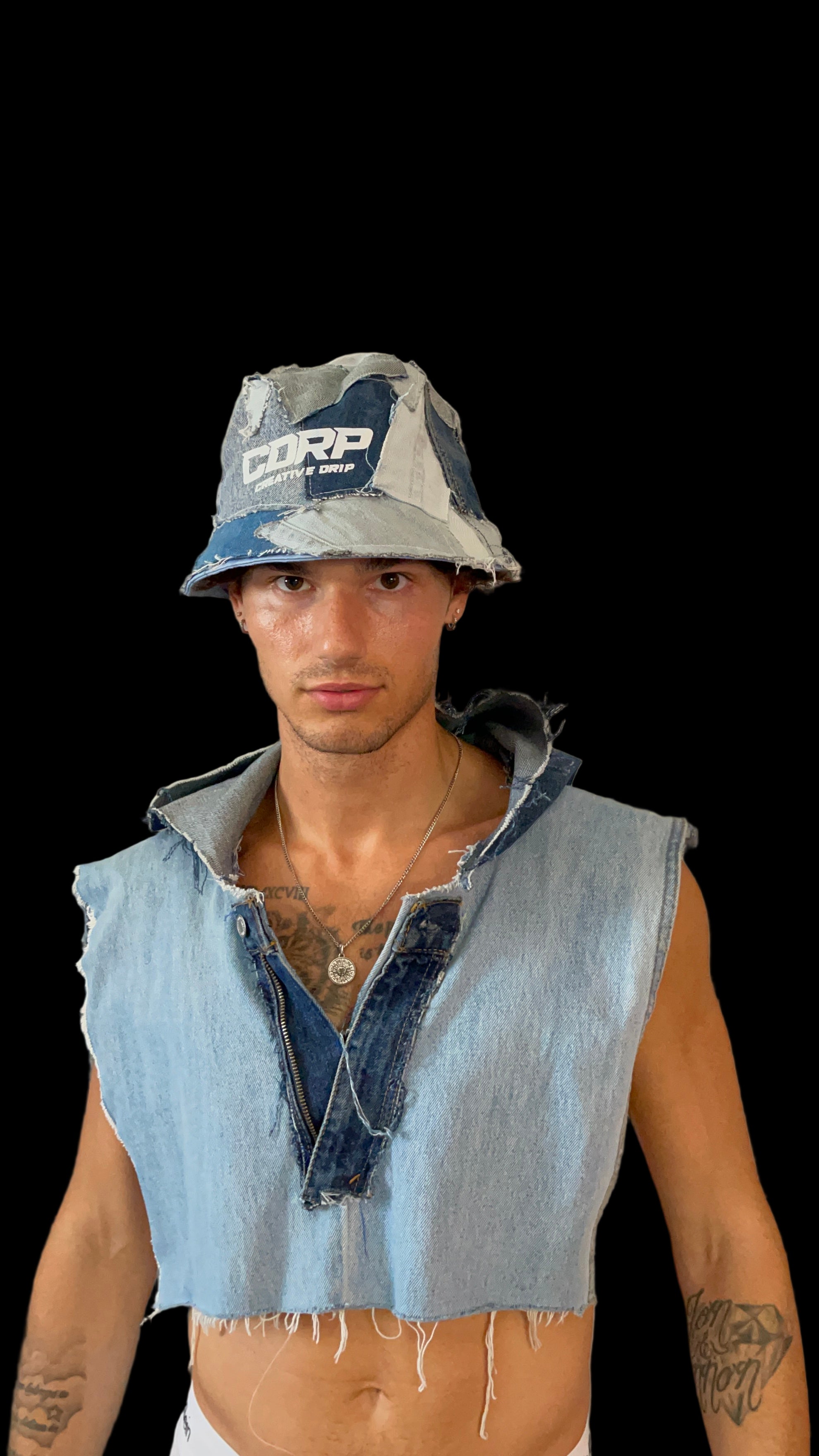 Denim Bucket Hat