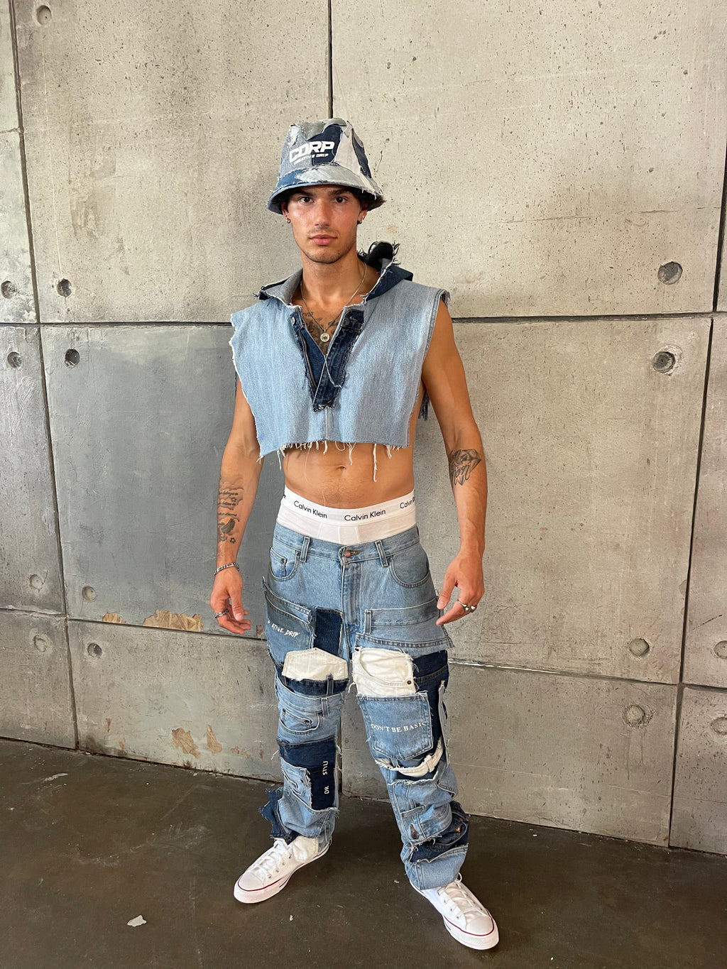 Denim Bucket Hat