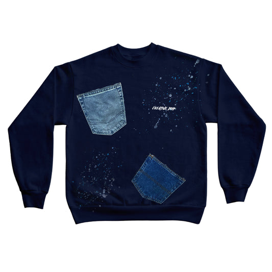 Anti Denim Crewneck