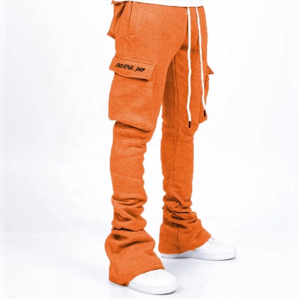 Stacked Cargo Joggers