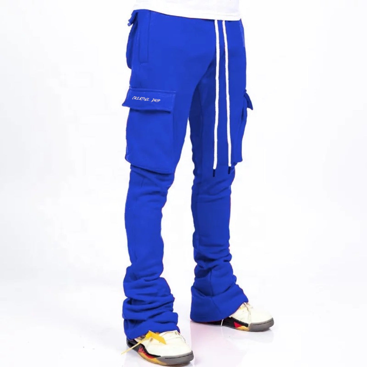 Stacked Cargo Joggers